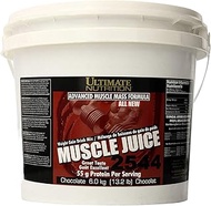 Ultimate Nutrition Muscle Juice 2544 Whey Protein Isolate-Weight Gain Drink Mix- 55 Grams of Protein Per Serving, Chocolate, 13.2 Pounds