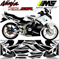Decal Sticker Striping Variasi Ninja R SSR KRR 150 Thailand - KR 150 R E6 E7 E8 - Ninja R KRR SE - N