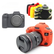 Silicone Case Cover DSLR Camera Bag For Canon EOS R50 R 90D 850D T8i 250D 5D Mark III IV 6D II 6D2 5D3 5D4 1300D 800D SL3 T7i T6