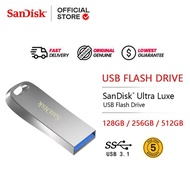 SanDisk Ultra Luxe Family 64GB/128GB/256GB USB 3.1 Flash Drive (SDCZ74-64GB-128G-256GB-G46)