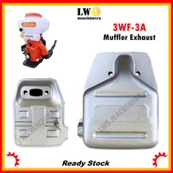 3WF-3A Ekzos Muffler Exhaust Kasei Mesin Tabur Padi Knapsack Mist Blower Mist Duster 3WF3A