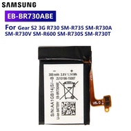 FOR SM Gear S2 3G R730 SM-R730 R730A 6107A/ SM-R735/SM-R600 EB-BR730ABE Battery 300mAh Gears2 S 2 Ba