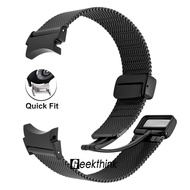 Geekthink Khớp nối nhanh Dây đeo kim loại cho Samsung Galaxy Watch 6 cổ điển 47mm 43mm Đồng hồ 6/4 c