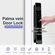 MEGA A01 Smart Digital Door Lock, local brand and services open by fingerprints passwordscardskeys