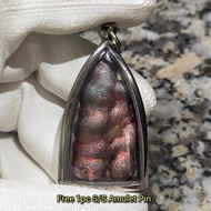 Pillar Leklai Pendant 柱料力泥吊坠 Leklai Amulet 马来西亚力泥 100% Natural Leklai