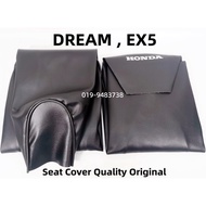 High Quality Seat Cover Honda Dream EX5 Original Sarung Kusyen Kulit Tebal Sit