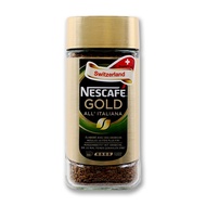 เนสกาแฟ โกลด์ ออล อิตาเลียน่า คอฟฟี่ กาแฟสำเร็จรูปชนิดฟรีซดราย 200 กรัม NESCAFE Gold All Italiana Freeze Dried Coffee 200 g โปรโมชันราคาถูก เก็บเงินปลายทาง