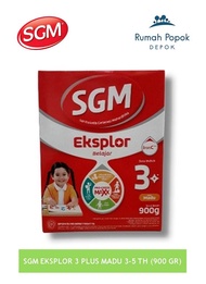 SUSU BUBUK SARI HUSADA SGM EKSPLOR PROGRESS MAXX 3+ MADU (900 GR)