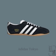 ADIDAS TOKYO W Women's Shoes Black White Suede Retro Rubber Sole Casual JI0183 [Insane-21]