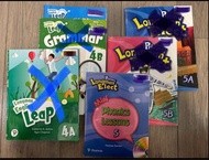 Leap Grammar  4B, Primary Longman Elect 5A,B, Phonics Lessons 5