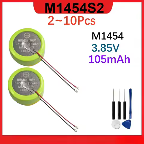 2-10PCS M1454S2 3.85V 105mAh 1454 LIR1454 Battery for BOSE QuietComfort Earbuds II & Bose Soundsport