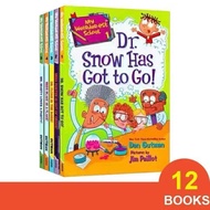 [SG Stock]My Weirder-est School 12 Books Box Set (Books 1-12) by Dan Gutman