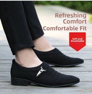 Mens Slip-On Dress Shoes High Shine Leather