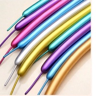 TWIST 260 CHROME valve latex balloons, contents 100 pcs