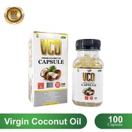 VCO Kapsul 100 | Kapsul VCO Isi 100 | VCO Capsule | Kapsul VCO Virgin Coconut Oil | VCO Kapsul Oil