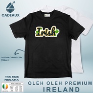 IRLANDIA 11-Piece SOUVENIR T-Shirt ASEAN COUNTRYTAG IRELAND Cotton Combed 24s SOUVENIR PREMIUM GIFT