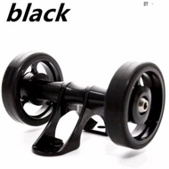 Aceoffix Brompton Fender Mudguard Easy Wheel Double Fender Wheel Black