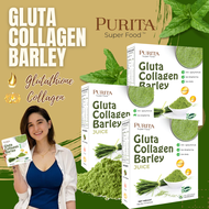 GLUTA COLLAGEN BARLEY JUICE Purita Original 100% organic Pure Organic Barley for detox weight loss slimming powder