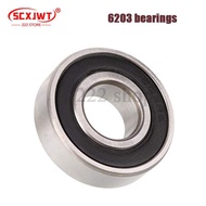 Deep Groove Ball Bearing 6200 10mm or 6203 17mm 6204 20mm 6206 30mm High-Speed Agricultural Machiner