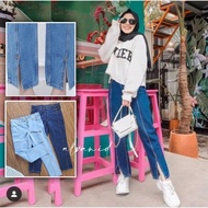 CELANA JEANS BOYFRIEND JEANS WANITA CEWEK CEWE KEKINIAN BOYFRIEND