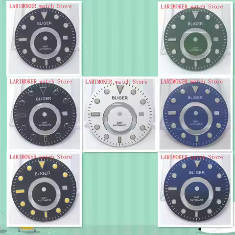 BLIGER/31.5mm/ sterile WATCH DIAL Parts fit fo Miyota-DG-2813-3804 ETA2836-2824 Automatic Movement B