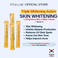 [No Box/1Sachet] FITinLAB Premium Glutathione Drink l Muslim Friendly l Korean Skin Whitening, UV Da