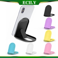 ECILY Cell Phone Holder Universal Portable Desktop Mobile Phone Holders Multi-Angle Adjustable Tablet Stand for i-Phone Xiaomi Samsung