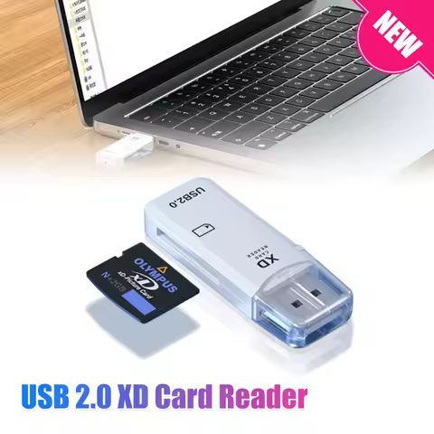 XD Picture Card Reader USB 2.0 Memory Adapter For Olympus Fuji Cameras Type C To Micro Usb C Otg Ugr
