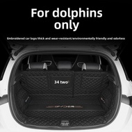 Fit for 2024-2026 BYD Dolphin Full-Cover Trunk Mat, BYD Dolphin Accessories, Trunk Mat for Interior 