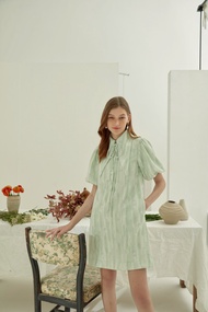 VACAY DRESS เดรสคอปกทรงหลวม  สินค้าพร้อมส่ง (ตัดตามไซส์รอสินค้า 7-10 วัน)