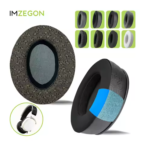 IMZEGON Replacement Earpads for Steelseries Arctis 7, 7X, 7P, 9, 9X, Pro Headphones Ear Cushion Slee