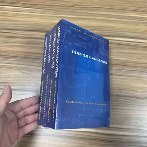Complex Fourier Real Analysis 3 Volumes Set Princeton Lectures in Analysis Series Math Textbook Bund