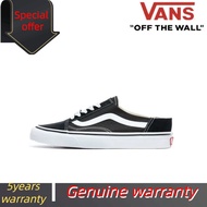 （✔AUTHENTIC SHOES）VANS OLD SKOOL MULE SPORTS SHOES VN0A3MUSFRL รองเท้าผ้าใบ รองเท้าลำลอง รองเท้าวิ่ง WARRANTY 5 YEARS