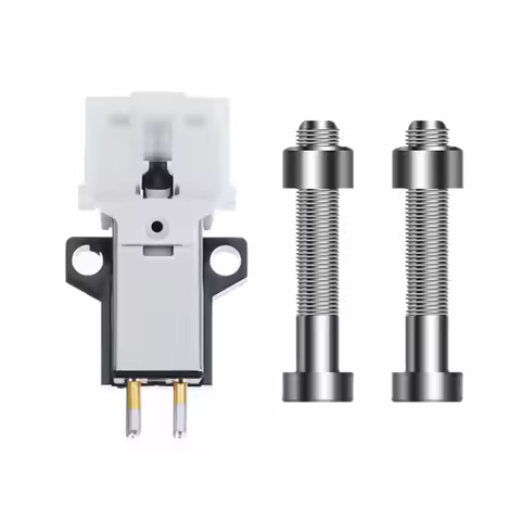 B68A M2.5 Headshell Cartridge Mounting Screws Universal Aluminum Bolts Screws Nuts For LP Vinyl Reco