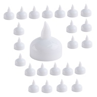 (CSID) 24 Pack Waterproof Flameless Floating Tealights Warm White Battery Flickering Led Tea Lights 