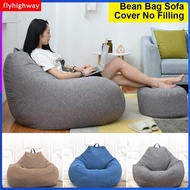 Adults Kids Extra Large Bean Bag Chairs Sofa/Cover Indoor Lazy Lounger Wide range of uses Easy to clean