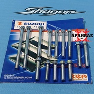 1set baut blok kiri kanan kopling magnet Shogun Kebo New Shogun 110