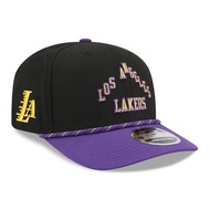 Los Angeles Lakers 2025 City Edition Black Purple 9SEVENTY Stretch Snapback Cap