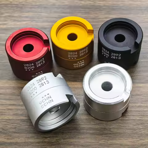 NH35 NH36 Movement Holder Bracket Aluminum SKX007 Watch Base Repair Tool Fits NH35 NH36 4R35 6R35 7S