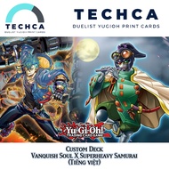 Vietnamese Print Cards - Yugioh Deck - Custom Deck - Vanquish Soul X Superheavy Samurai