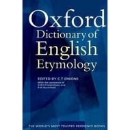 The Oxford Dictionary of English Etymology by C. T. Onions (UK edition, hardcover)