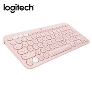 logitech羅技K380多工藍芽鍵盤/ 玫瑰粉