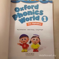 Oxford Phos world Natural Spelling Textbook oxford phonics world Full Set Level 1-5 10 Volumes Suppo