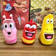 Larva Figure Cake Topper Toy set of 3 pcs