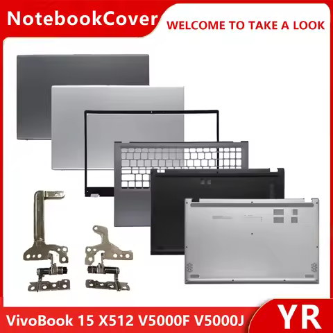 VivoBook 15 X512 V5000F V5000J V5000D A512 A512F F512 Notebook LCD Back Cover Front Bezel Palm Rest 