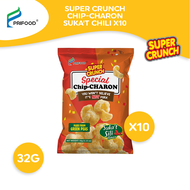 Super Crunch Chip-charon Suka't Chili 32g (bundle of 10)