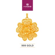 HABIB 999/24K Yellow Gold Pendant 9GP00481224