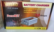 Charger AKI Mobil 10 A,Smart Fast Charger Accu/Aki 12v 10a