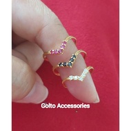 Aurel Light Gold Adult Ring 0.5 gram