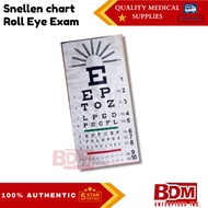 Snellen Chart Eye Chart (1 Piece) sold by ROLL
